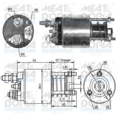 Solenoid Switch, starter